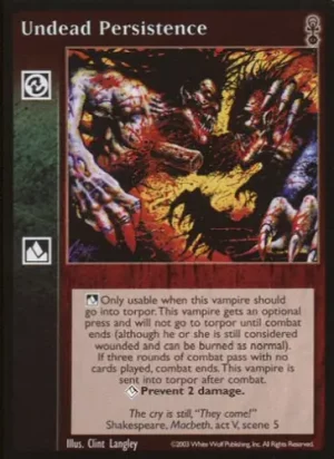 Undead Persistence