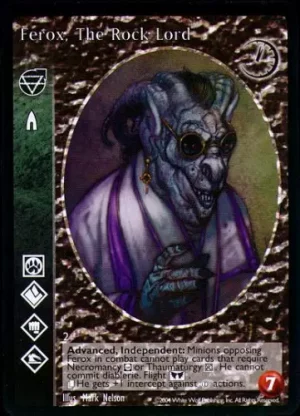 Ferox, The Rock Lord ADV (G2)
