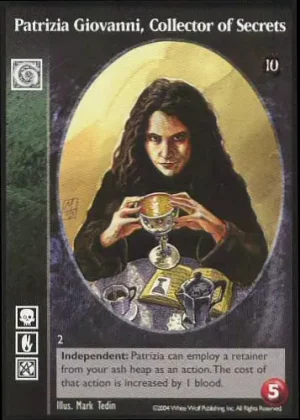 Patrizia Giovanni, Collector of Secrets (G2)