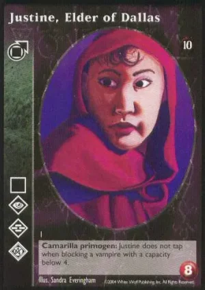 Justine, Elder of Dallas (G1) 1V