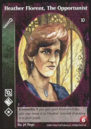 Heather Florent, The Opportunist (G1)