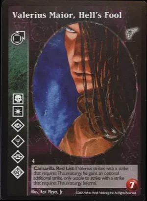 Valerius Maior, Hell's Fool (G4)
