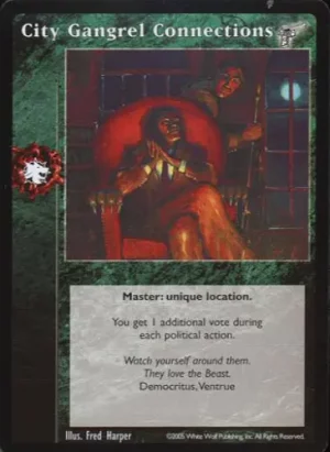 City Gangrel Connections