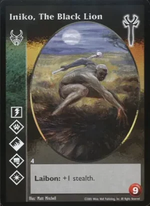 Iniko, The Black Lion (G4)