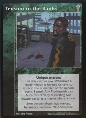 Tension in the Ranks