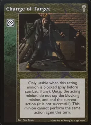 Change of Target