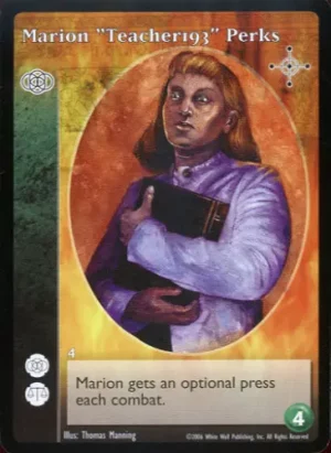 Marion "Teacher193" Perks (G4)