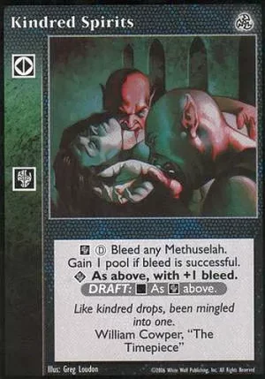 Kindred Spirits ***with DRAFT text