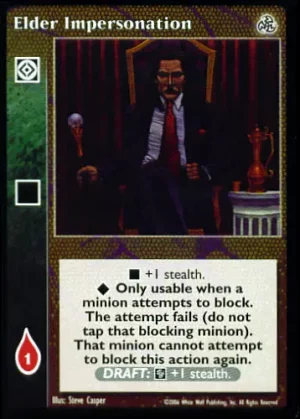 Elder Impersonation ***with DRAFT text