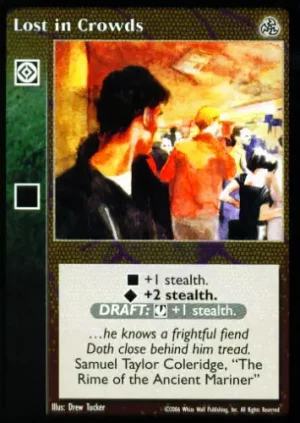 Lost in Crowds ***with DRAFT text