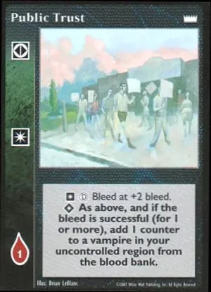 Public Trust ***NO DRAFT TEXT