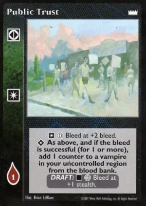 Public Trust ***WITH DRAFT TEXT