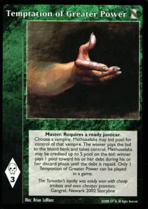Temptation of Greater Power ***BANNED