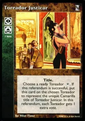 Toreador Justicar