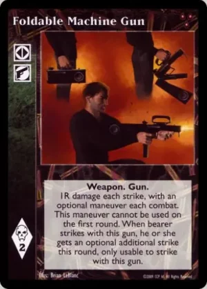 Foldable Machine Gun