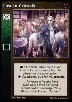 Lost in Crowds