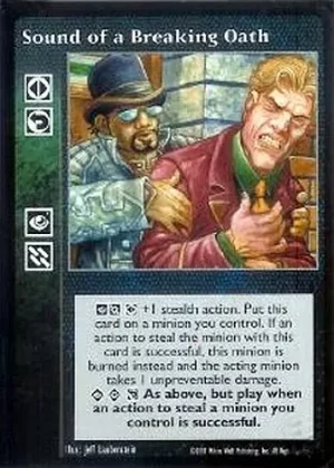Sound of a Breaking Oath