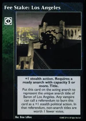 Fee Stake: Los Angeles [promo version]