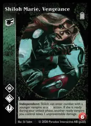 Shiloh Marie, Vengeance (G5)