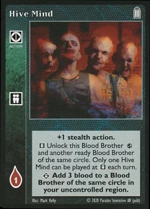 Hive Mind (2020, Mark Kelly art)