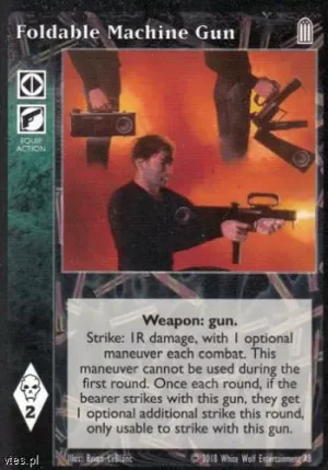 Foldable Machine Gun