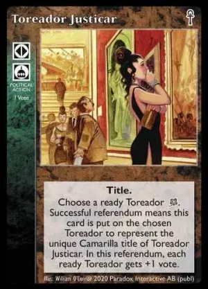 Toreador Justicar