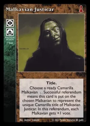 Malkavian Justicar