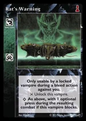 Rat's Warning