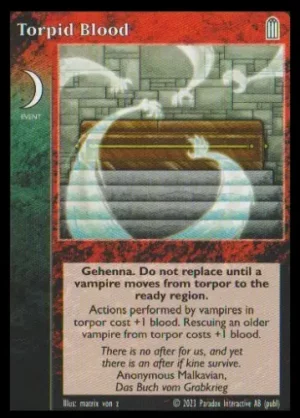 Torpid Blood