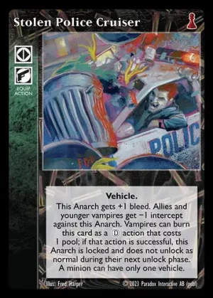 Stolen Police Cruiser