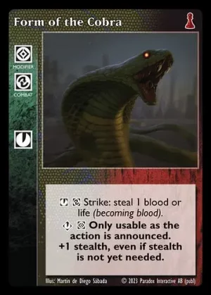 Form of the Cobra