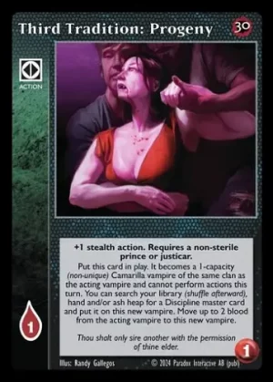 Third Tradition: Progeny