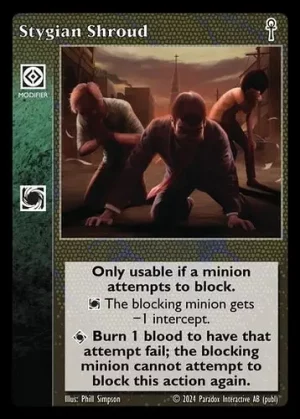 Stygian Shroud (v2: Ind. Ankh)