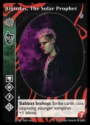 Algirdas, The Solar Prophet (G6) 1V