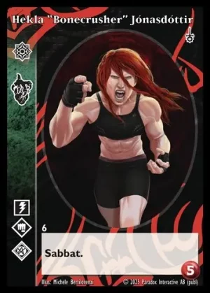 Hekla "Bonecrusher" Jónasdóttir (G6)