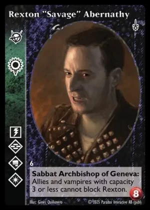 Rexton "Savage" Abernathy (G6) 2V