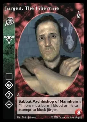 Jürgen, The Libertine (G6) 2V