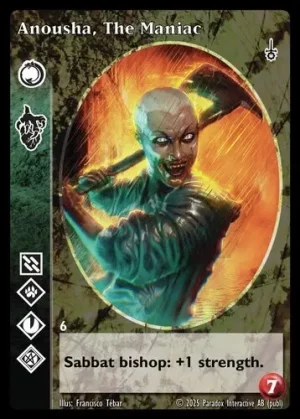 Anousha, The Maniac (G6) 1V