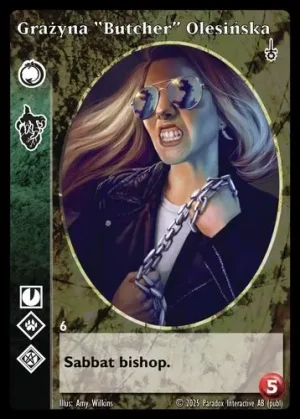 Grażyna “Butcher” Olesińska (G6) 1V