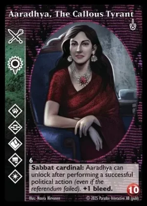 Aaradhya, The Callous Tyrant (G6) 3V