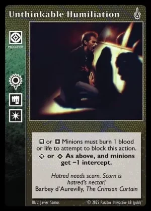 Unthinkable Humiliation