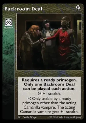 Backroom Deal