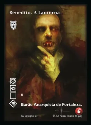 Benedito, A Lanterna (G6) 2V ***FULL ART/PORTUGUESE LANGUAGE