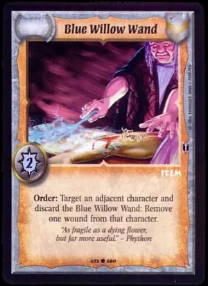 Blue Willow Wand