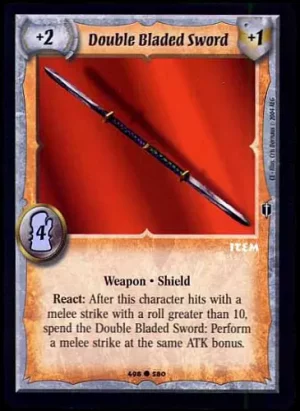 Double Bladed Sword