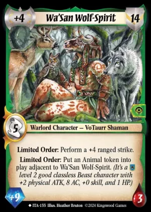 Wa'San Wolf-Spirit