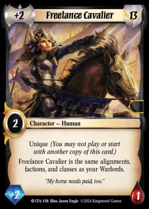 Freelance Cavalier