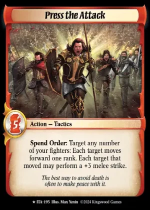 Press the Attack