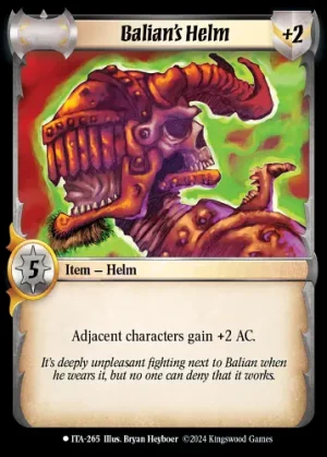 Balian's Helm