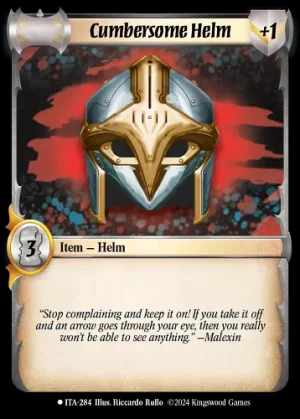 Cumbersome Helm